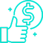 Cost effective solutions Icon